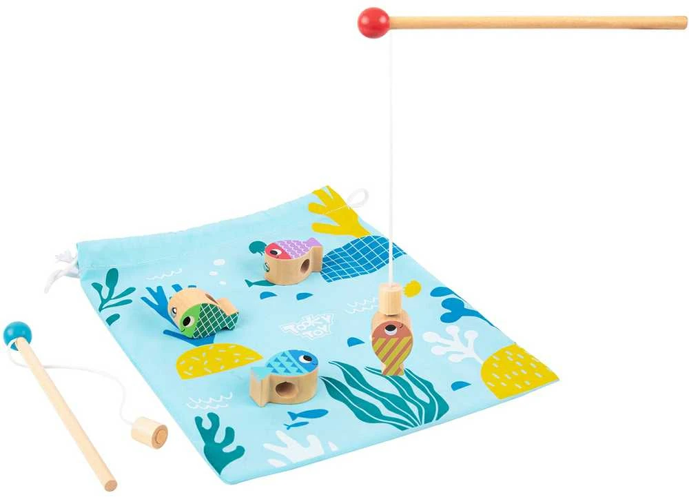 Tooky Toys TOOKY TOY Medieninė Žaidimų Rinkinys Banginys ir Žuvytės 4 Viename