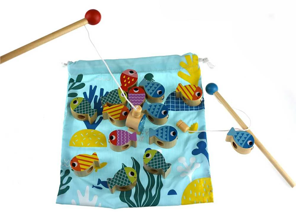 Tooky Toys TOOKY TOY Medieninė Žaidimų Rinkinys Banginys ir Žuvytės 4 Viename