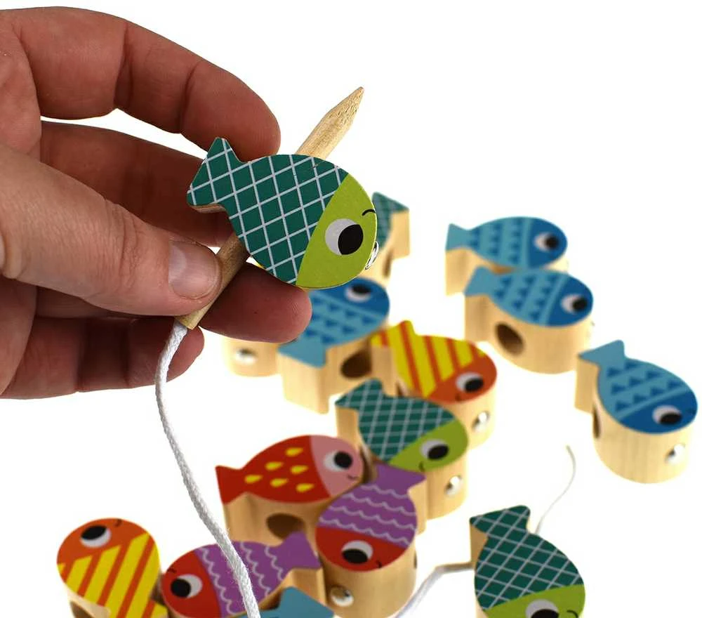 Tooky Toys TOOKY TOY Medieninė Žaidimų Rinkinys Banginys ir Žuvytės 4 Viename