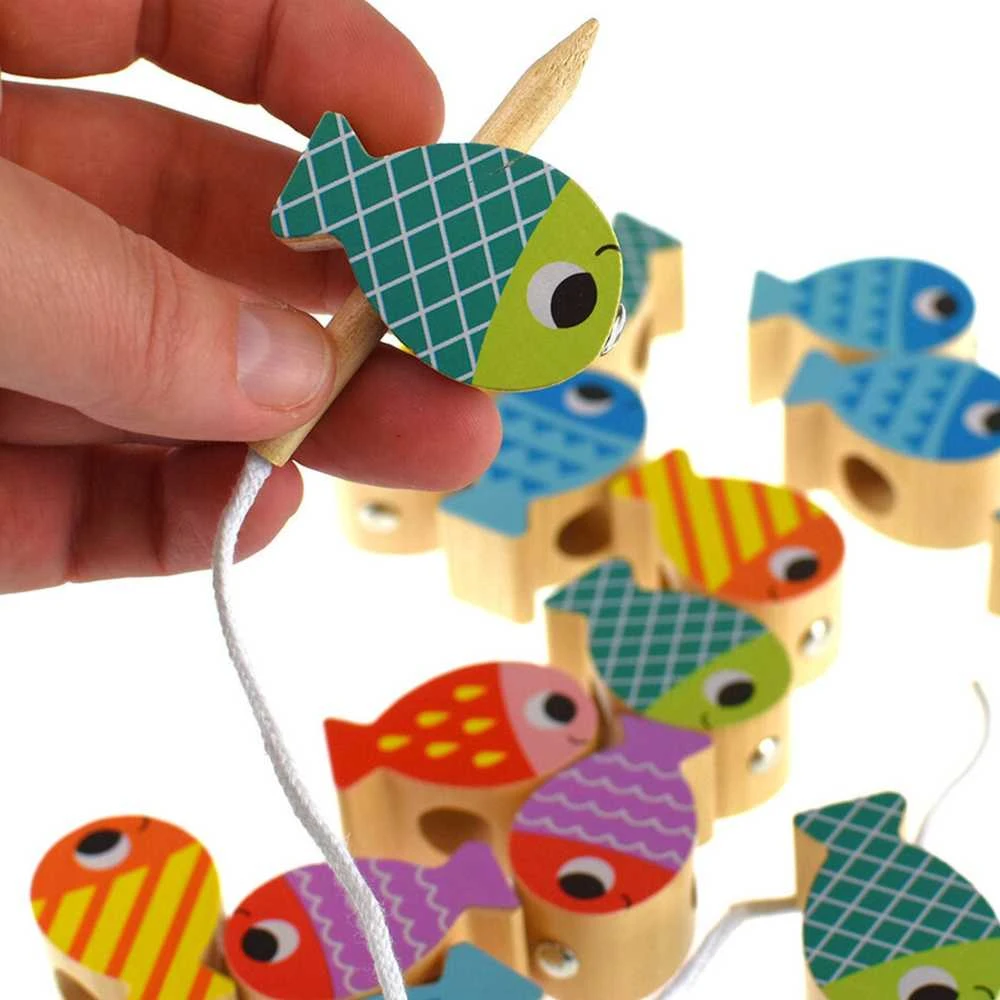 Tooky Toys TOOKY TOY Medieninė Žaidimų Rinkinys Banginys ir Žuvytės 4 Viename