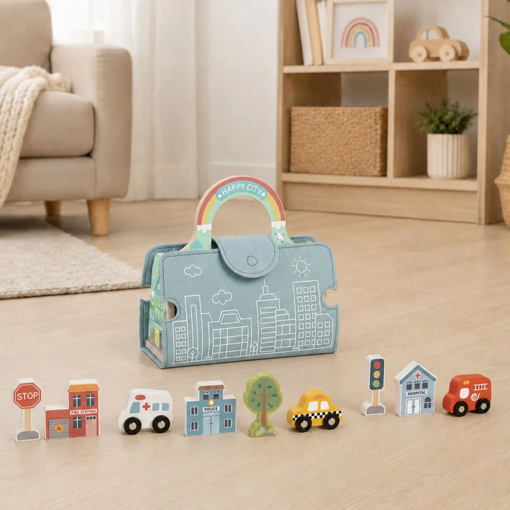 Tooky Toys Mini miestas TOOKY TOY
