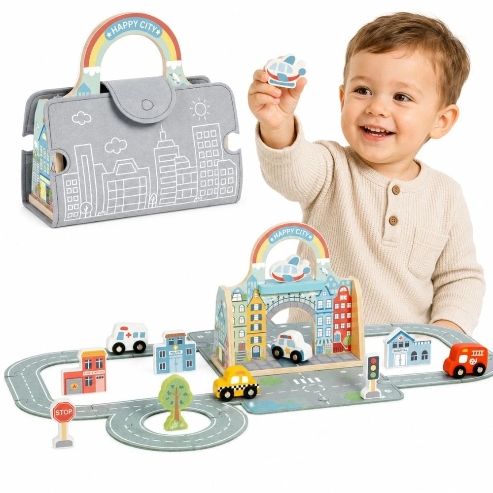 Tooky Toys Mini miestas TOOKY TOY
