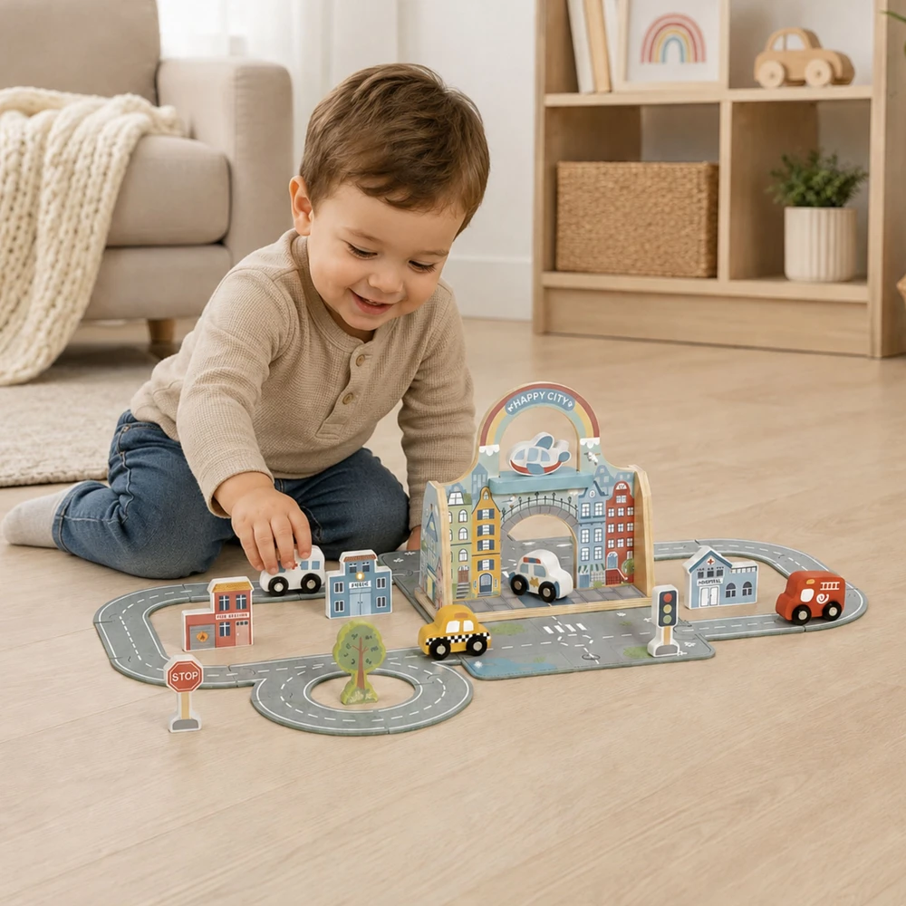 Tooky Toys Mini miestas TOOKY TOY