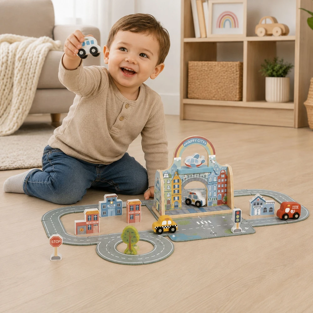 Tooky Toys Mini miestas TOOKY TOY