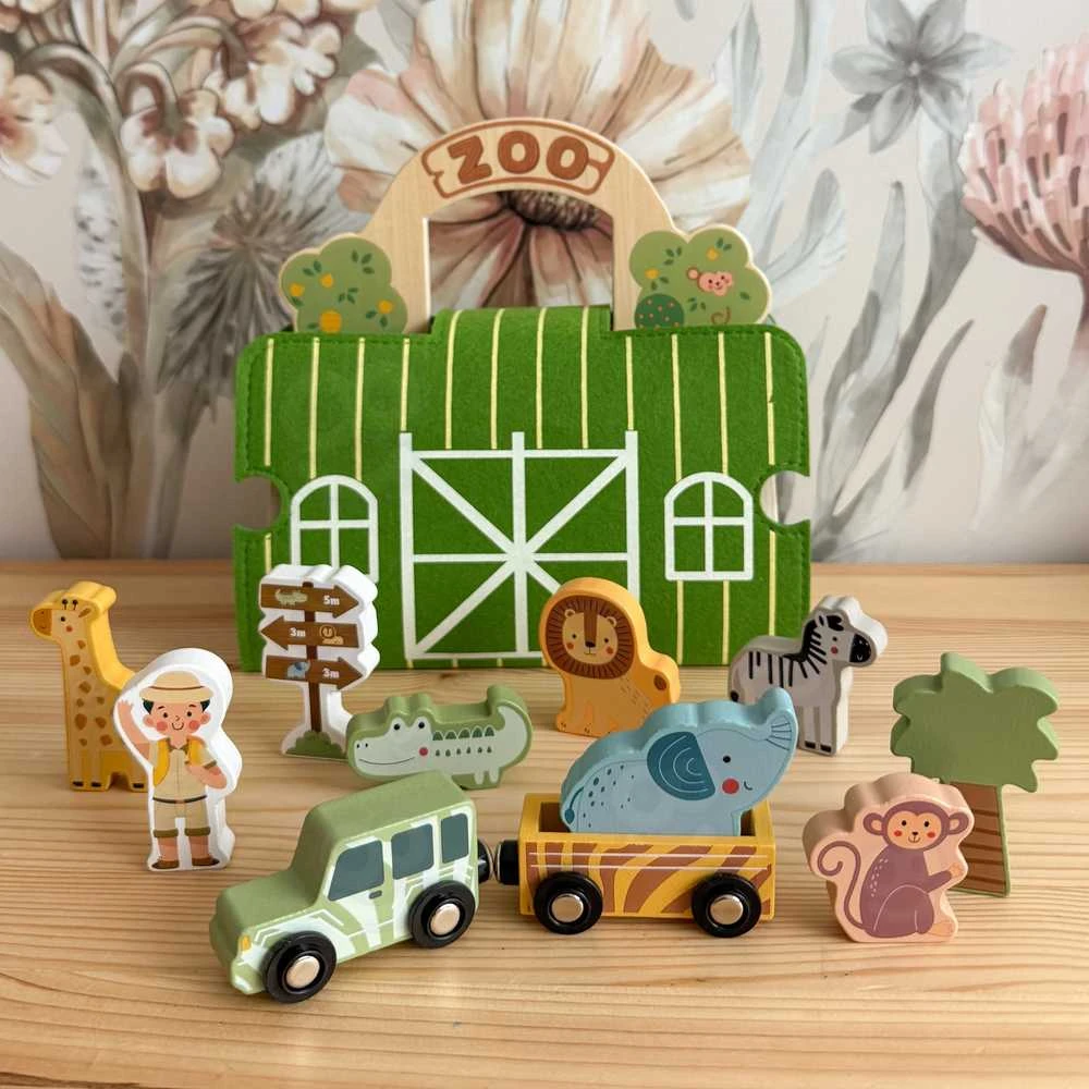 Tooky Toys Mini zoologijos sodas TOOKY TOY