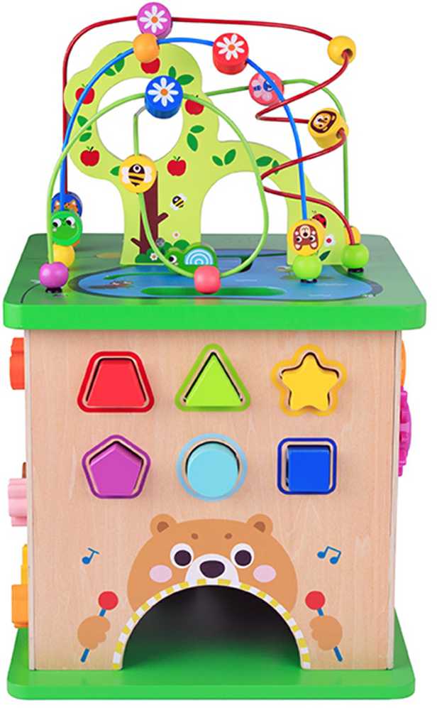 Tooky Toys TOOKY TOY Educational Cube Sorter Maze Intertwining Animals
