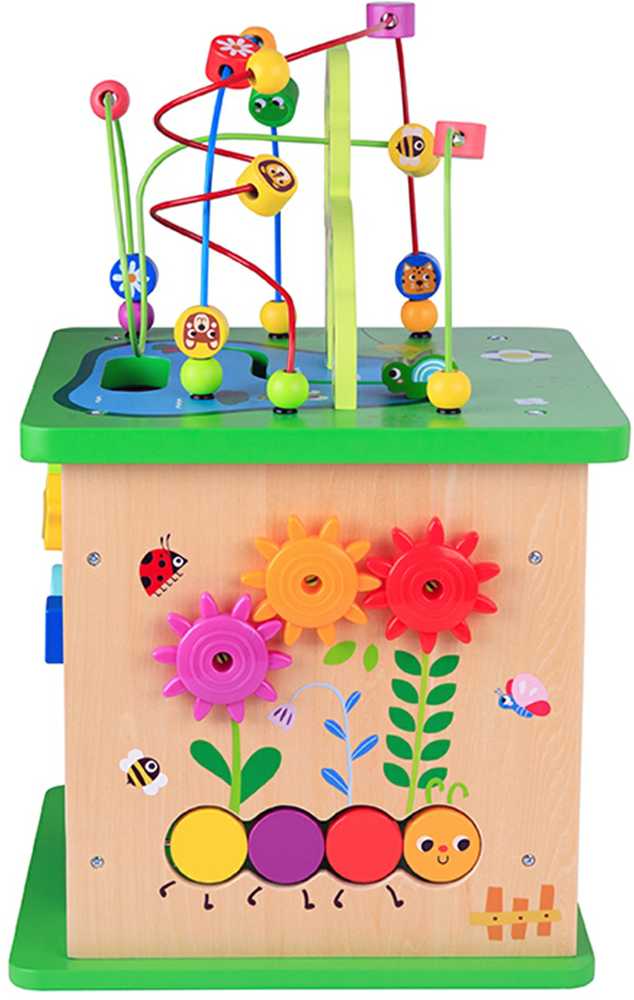 Tooky Toys TOOKY TOY Educational Cube Sorter Maze Intertwining Animals