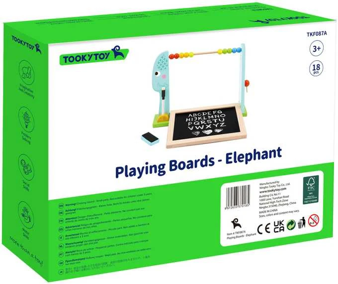 Tooky Toys TOOKY TOY Edukacinė lenta su magnetiniais elementais