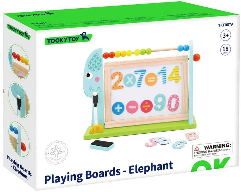 Tooky Toys TOOKY TOY Edukacinė lenta su magnetiniais elementais
