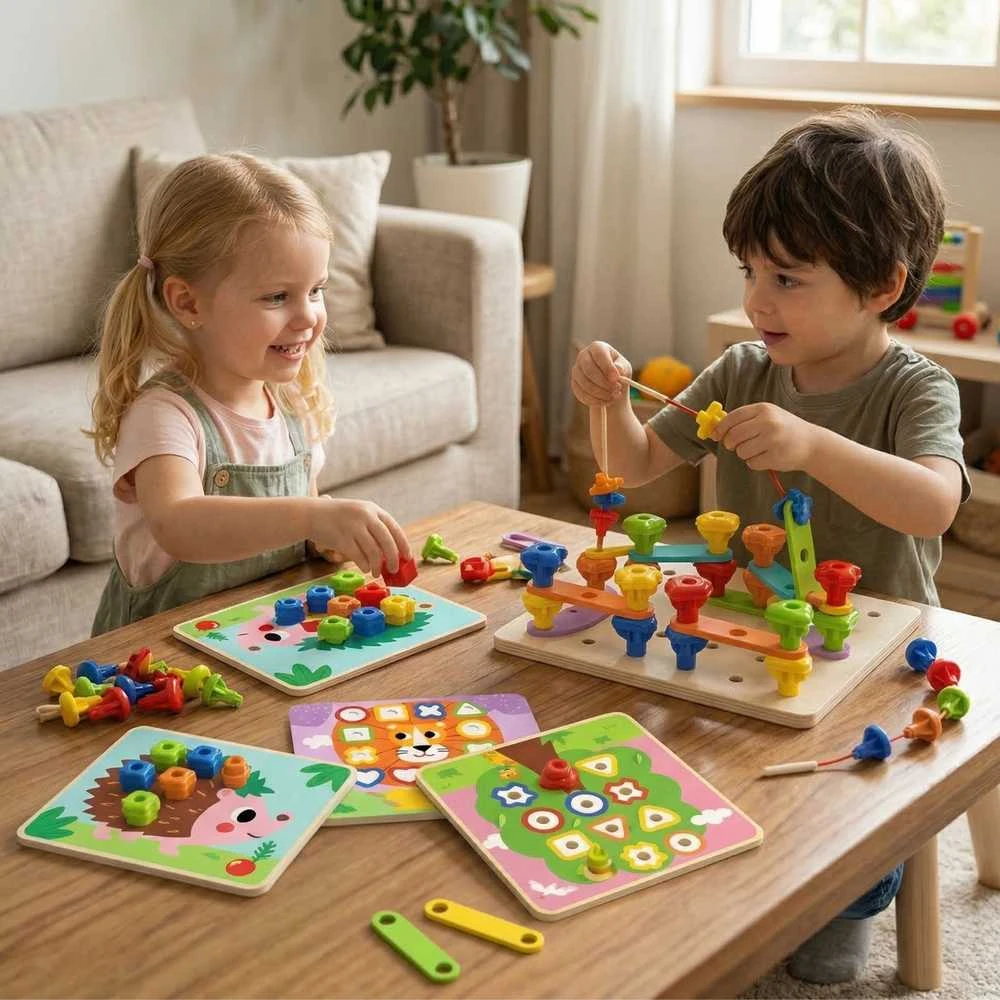 Tooky Toys „Takey Toy“ daugiafunkcinių lentelių nustatytas rinkinys