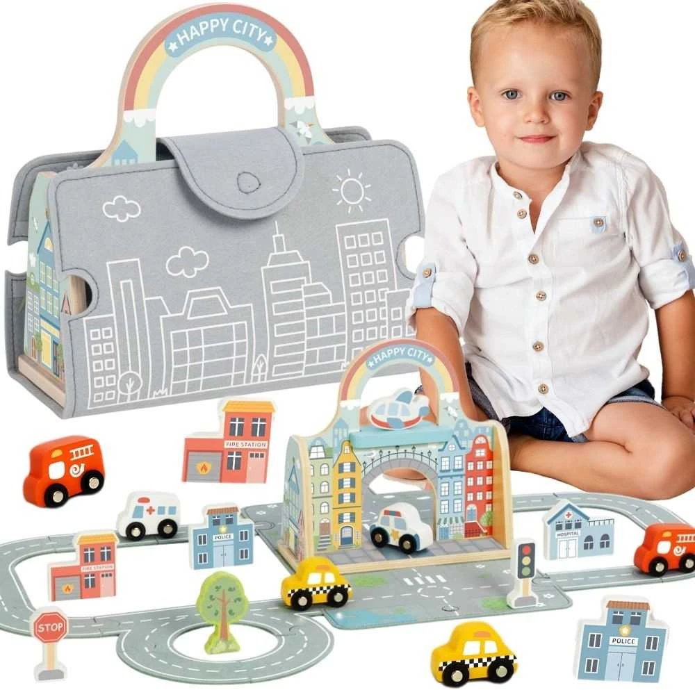 Tooky Toys Mini miestas TOOKY TOY
