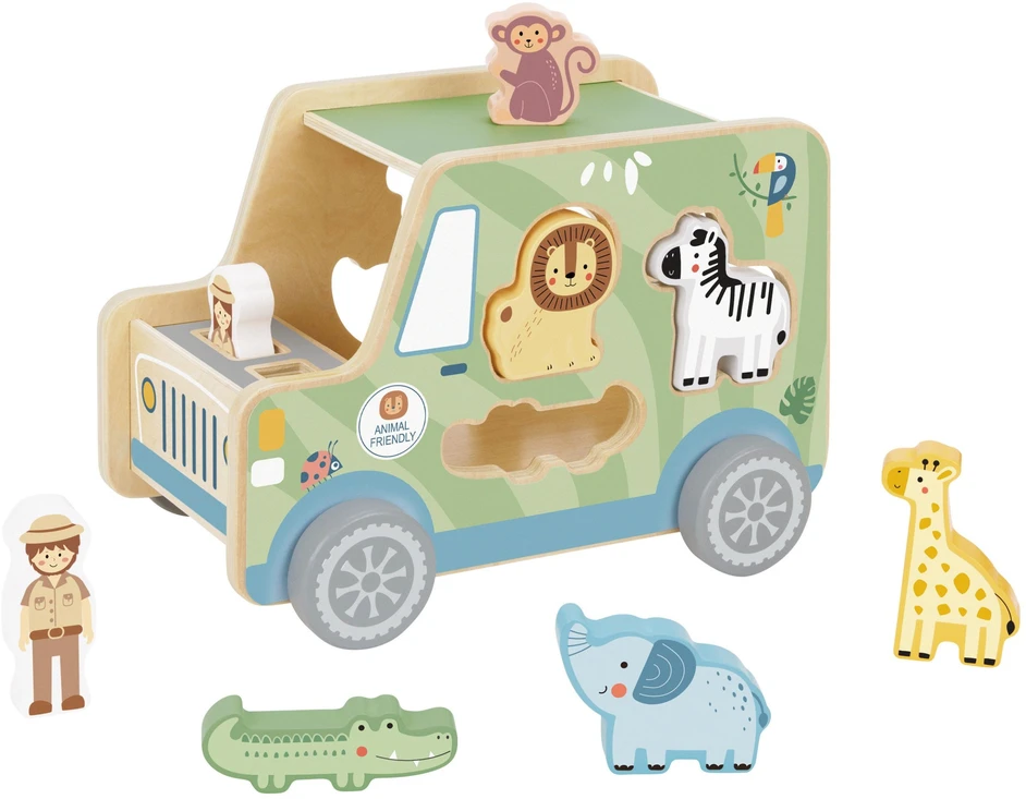 Tooky Toys TOOKY TOY Safari veiklos automobilis