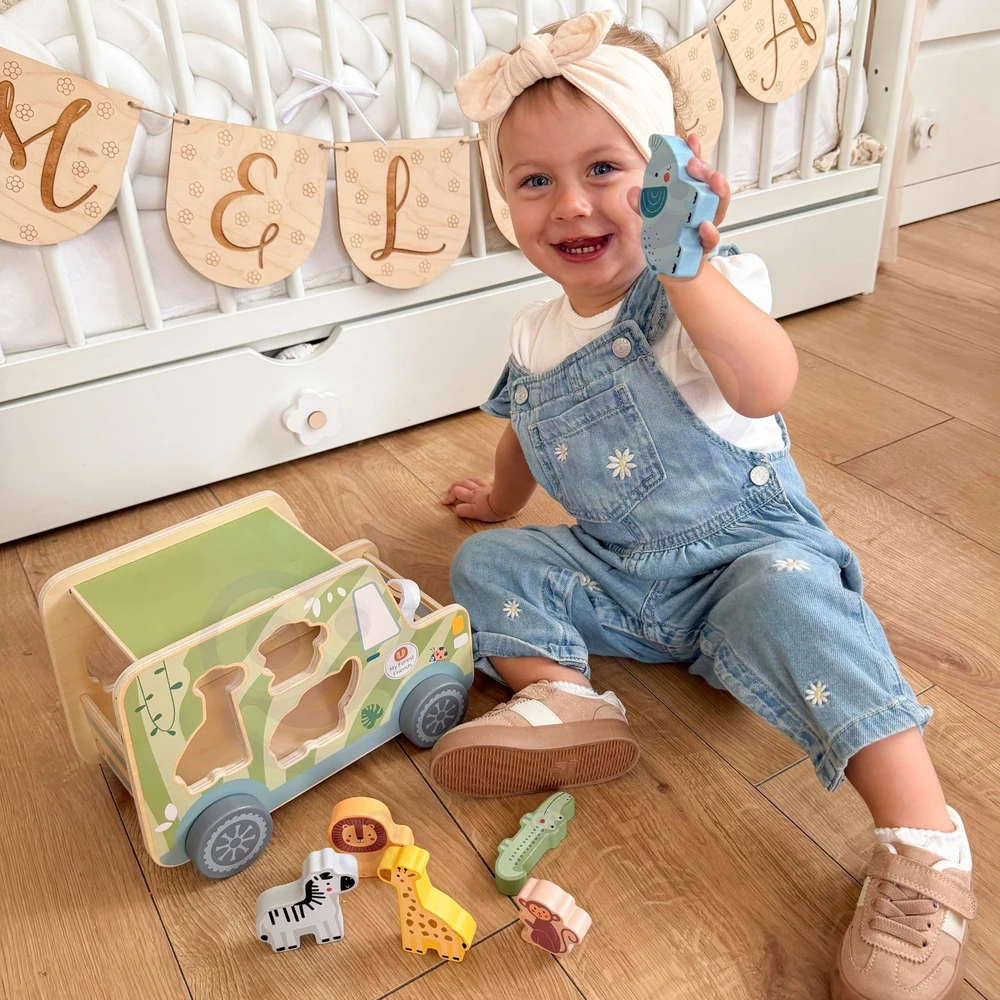 Tooky Toys TOOKY TOY Safari veiklos automobilis
