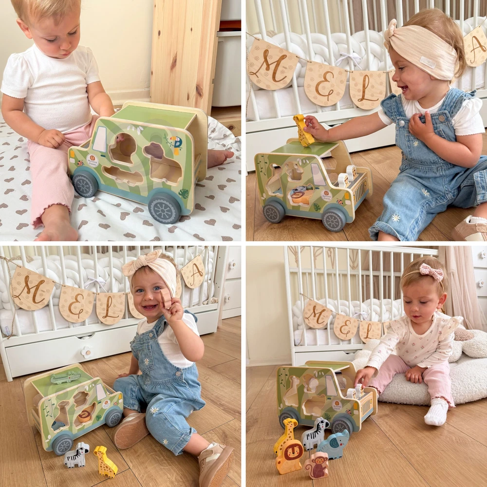 Tooky Toys TOOKY TOY Safari veiklos automobilis