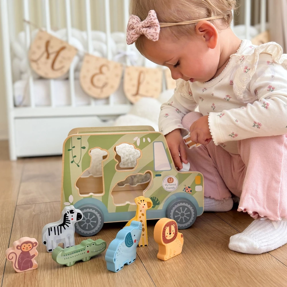Tooky Toys TOOKY TOY Safari veiklos automobilis