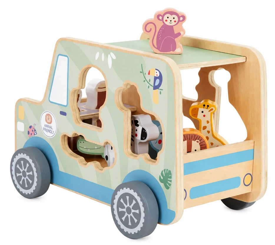 Tooky Toys TOOKY TOY Safari veiklos automobilis