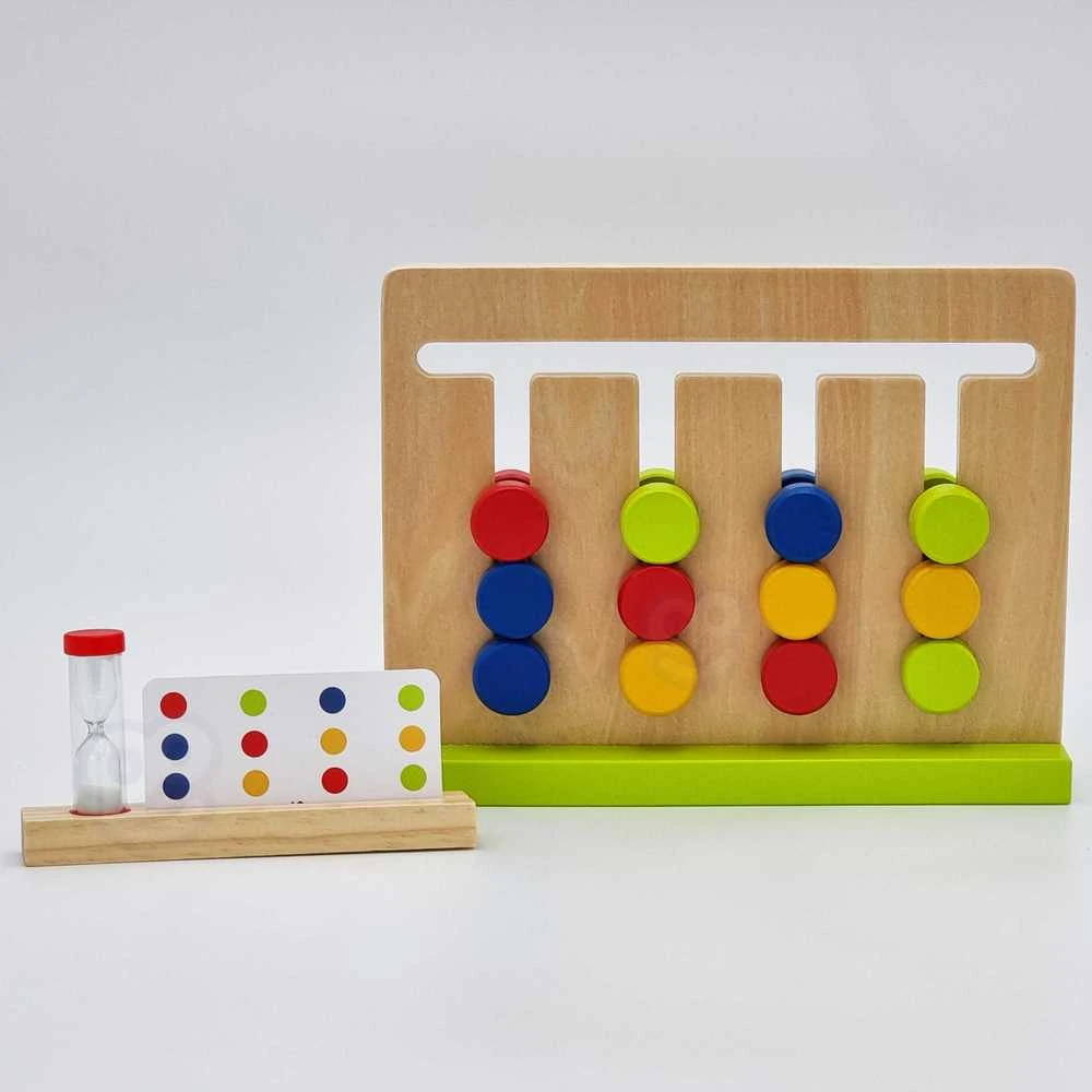 Tooky Toys Medinis loginis žaidimas TOOKY TOY 18vnt