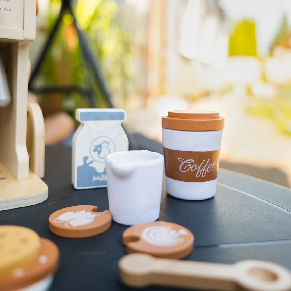 Tooky Toys TOOKY TOY Medinis kavos rinkinys Barista Express