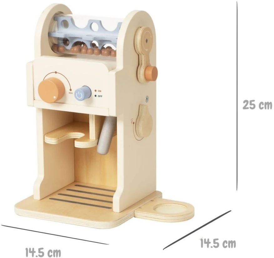 Tooky Toys TOOKY TOY Medinis kavos rinkinys Barista Express