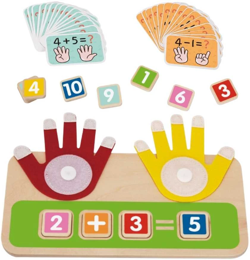 Tooky Toys Medinė matematikos mokymosi priemonė Tooky Toy