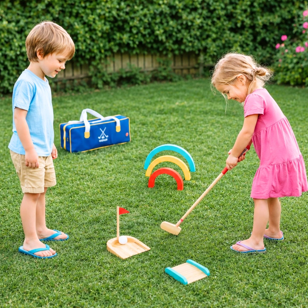 Tooky Toys Medinis golfo žaidimas 2 vaikams, Tooky Toy
