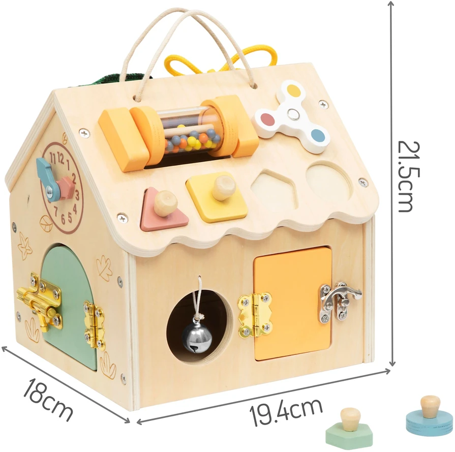 Tooky Toys TOOKY TOY Wooden Manipulation House