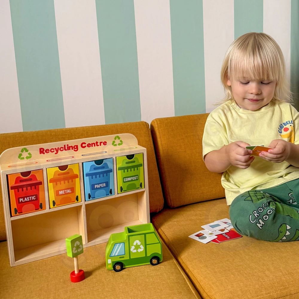 Tooky Toys Tooky Toy Švietimo Žaislas Dėl Atliekų Rūšiavimo