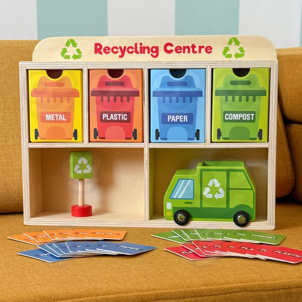 Tooky Toys Tooky Toy Švietimo Žaislas Dėl Atliekų Rūšiavimo