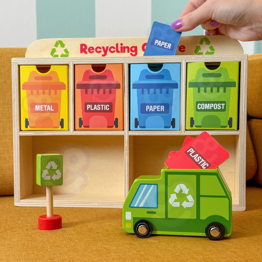 Tooky Toys Tooky Toy Švietimo Žaislas Dėl Atliekų Rūšiavimo