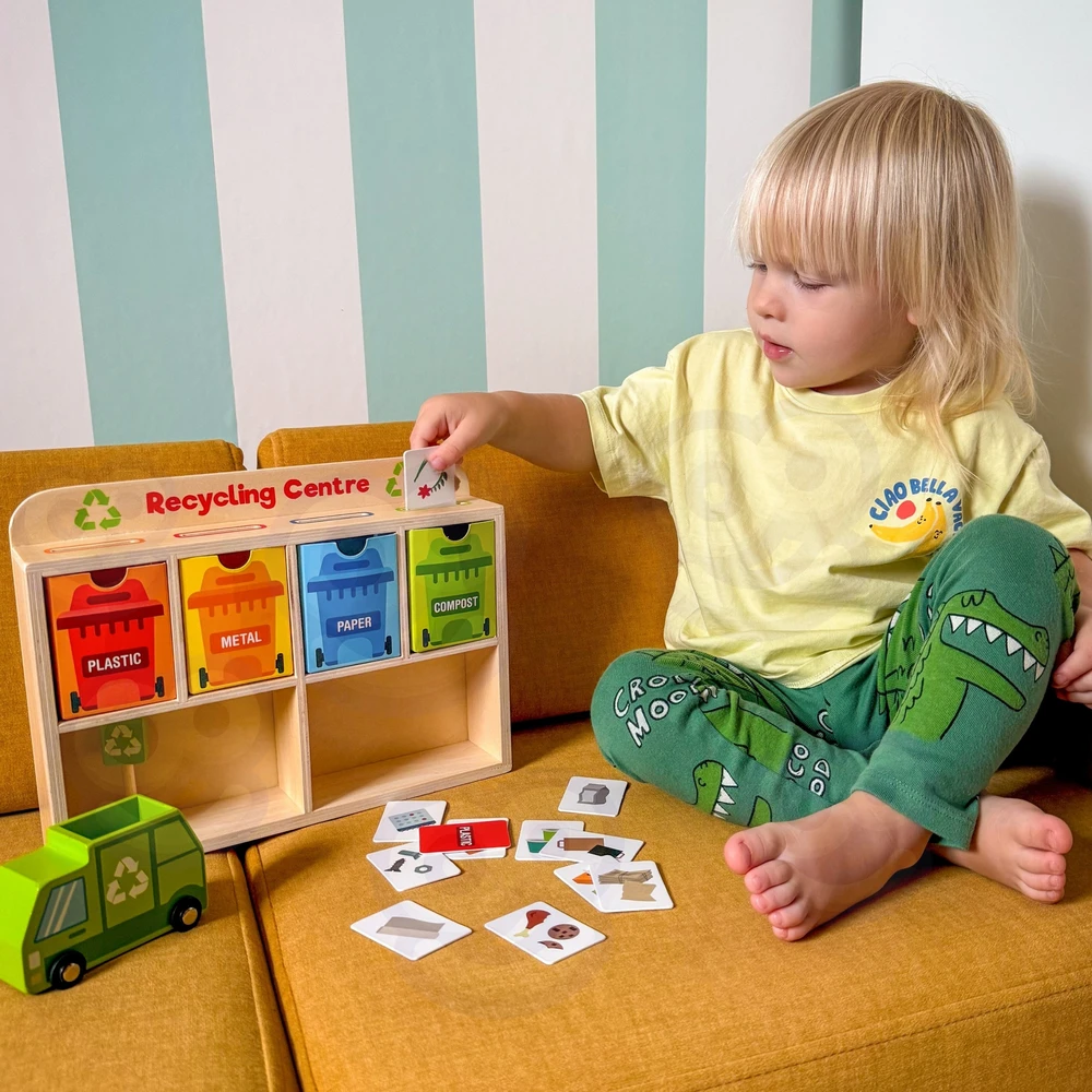 Tooky Toys Tooky Toy Švietimo Žaislas Dėl Atliekų Rūšiavimo