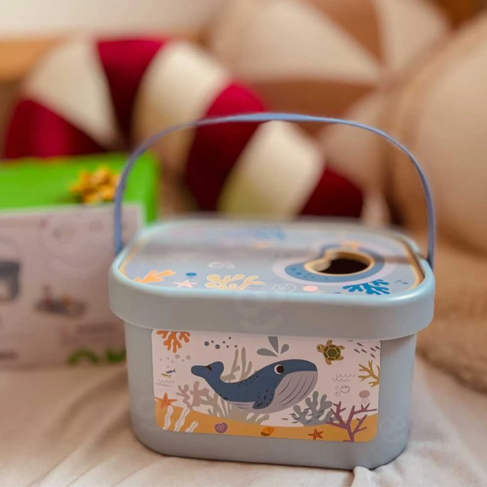Tooky Toys Medinis jūros žaidimų rinkinys Tooky Toy 3in1 žvejyba