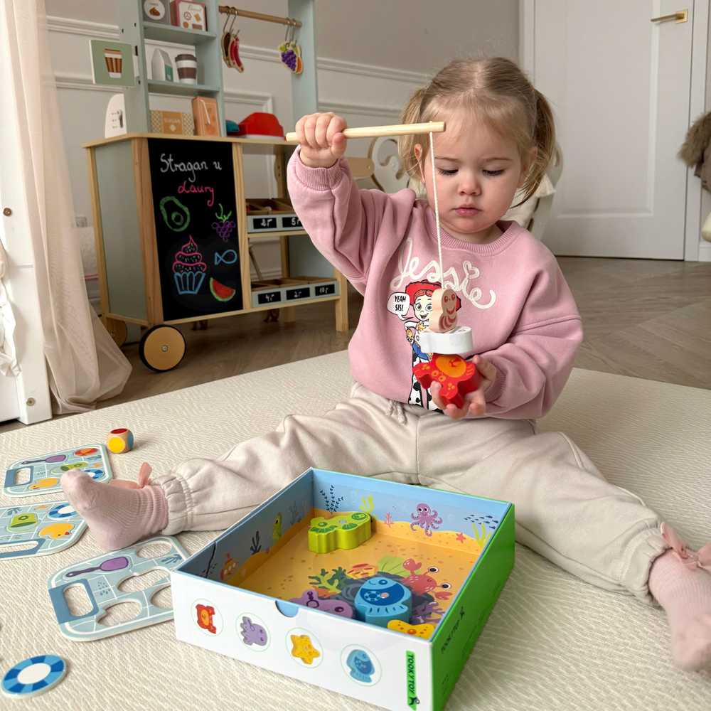 Tooky Toys Medinis žaidimas Žvejyba TOOKY TOY
