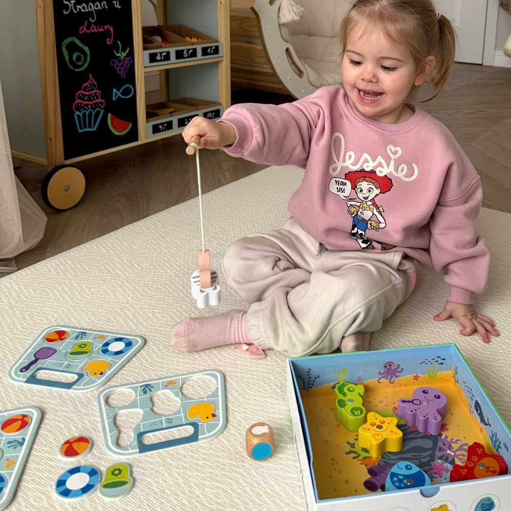 Tooky Toys Medinis žaidimas Žvejyba TOOKY TOY