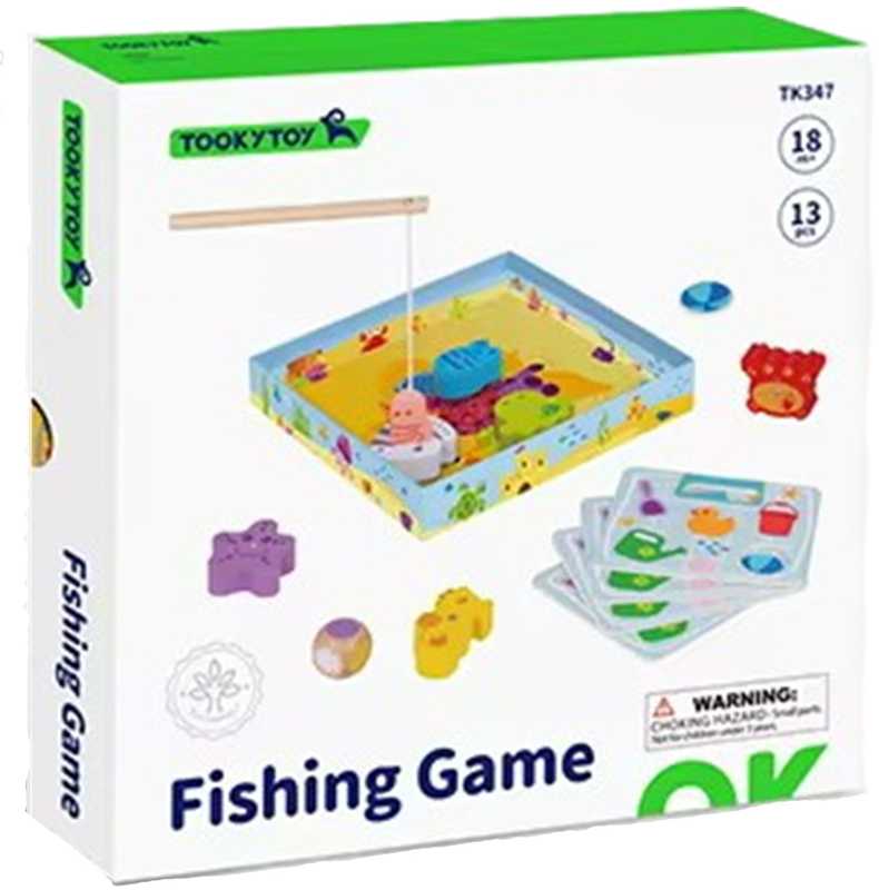 Tooky Toys Medinis žaidimas Žvejyba TOOKY TOY