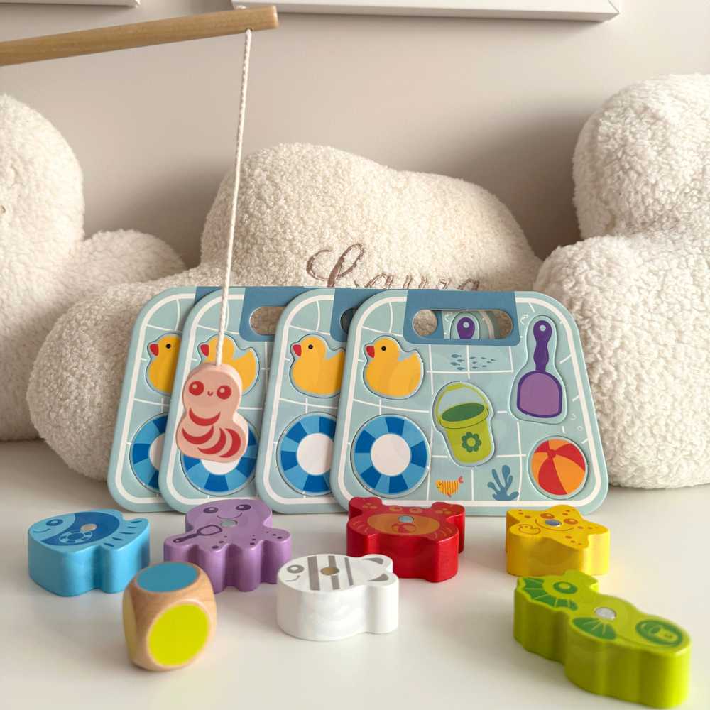 Tooky Toys Medinis žaidimas Žvejyba TOOKY TOY