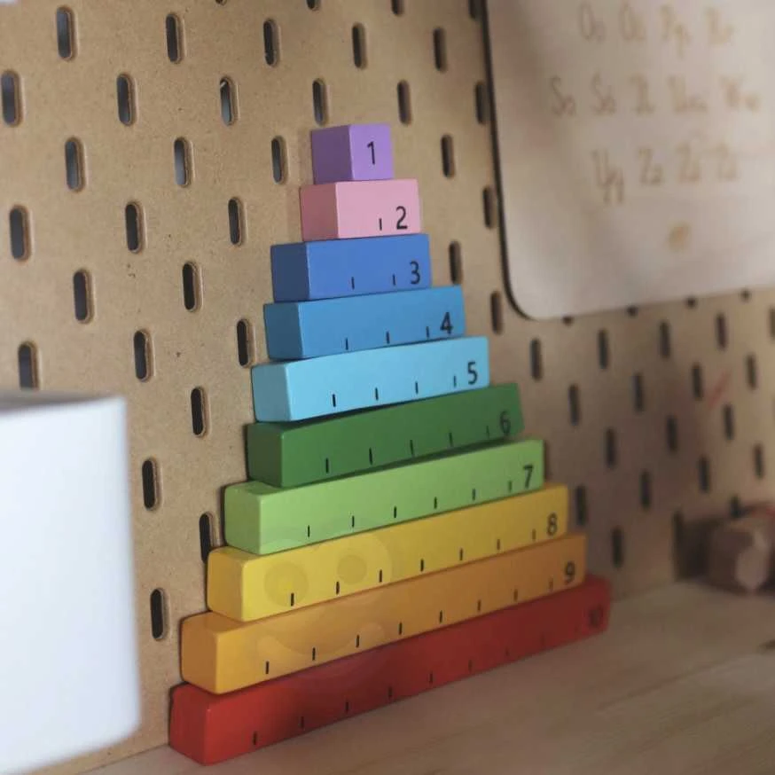 Tooky Toys Tooky Toy Edukacinė Dėžutė Montessori Žaidimas 6w1 3 metų ir vyresniems