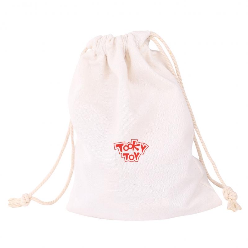 Tooky Toys Paimtas žaislas Jenga krintantis vištienos medinis ūkis