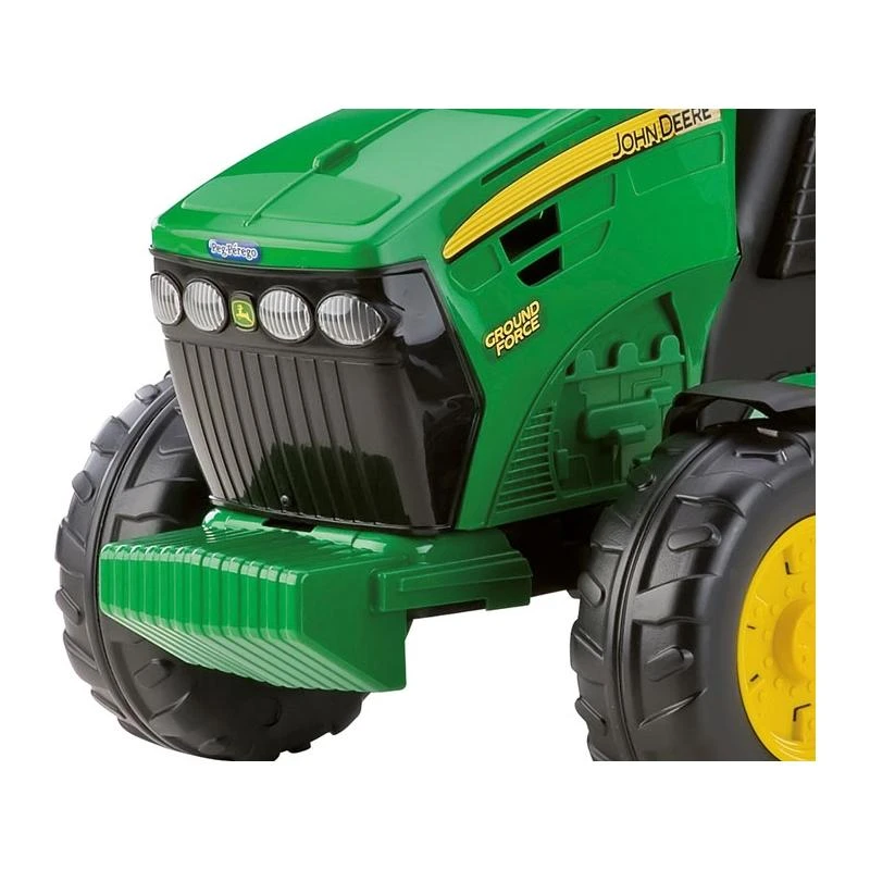 Traktorius Peg Perego John Deere Power Pull akumuliatorius su priekaba