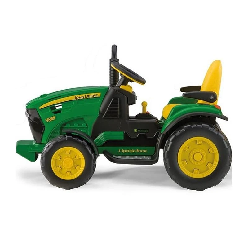 Traktorius Peg Perego John Deere Power Pull akumuliatorius su priekaba