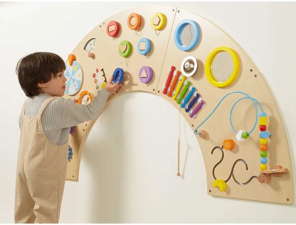 Viga Toys Montessori tipo lentelė Sensorinis lankas VIGA