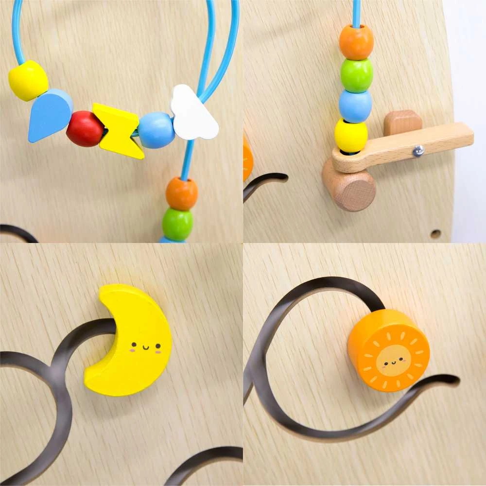 Viga Toys Montessori tipo lentelė Sensorinis lankas VIGA