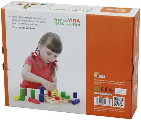 Viga mediniai blokeliai 24M+ 51367