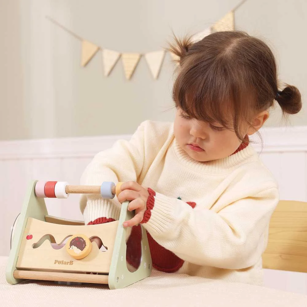 Bkids VIGA aktyvumo trikampis 5 in 1 medinis edukacinis žaislas