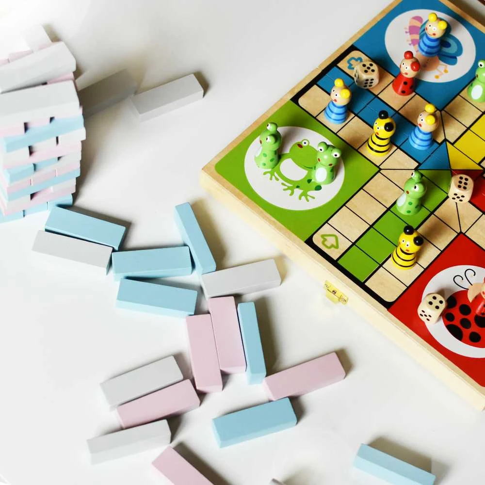 Viga Toys VIGA Wooden Ludo Game