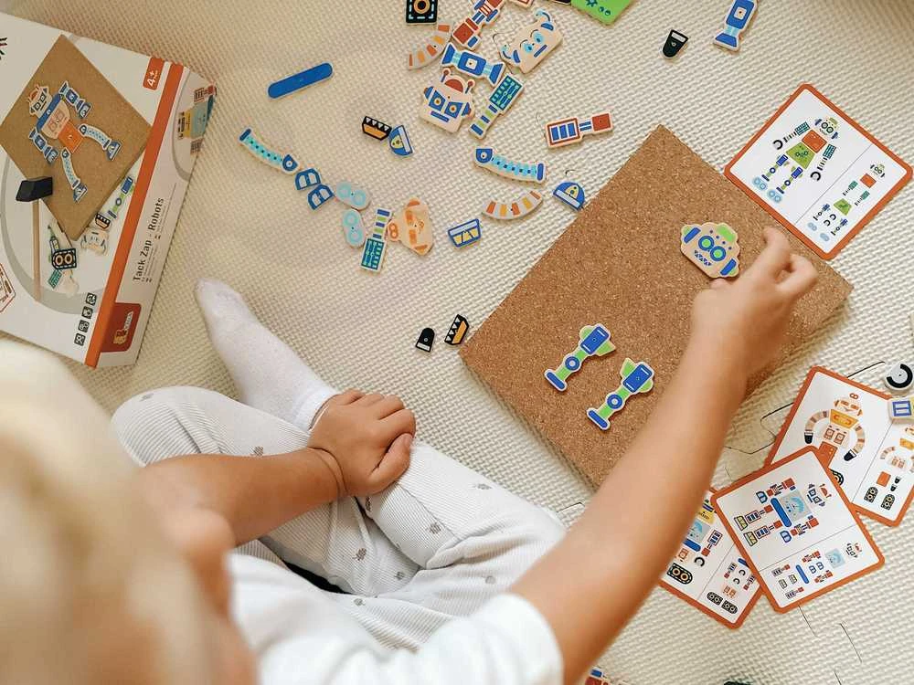 Viga Toys Medinė Priešgaisrinė Statyba 45 elementai