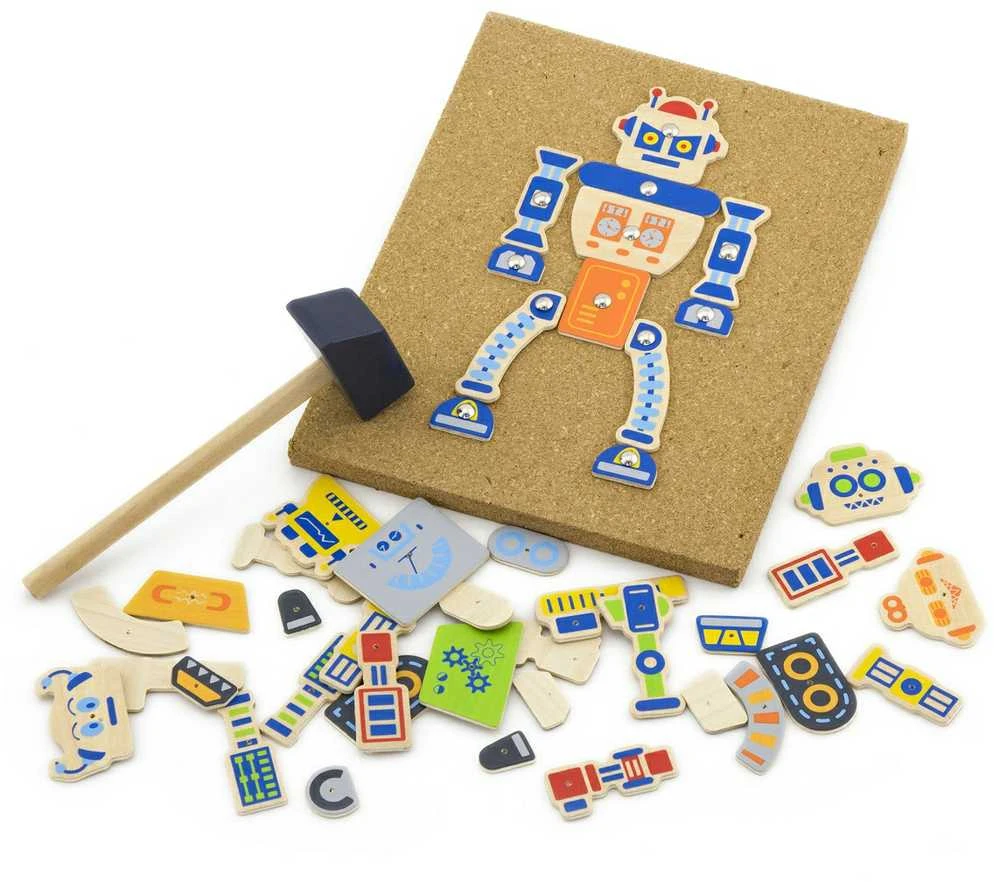 Viga Toys Medinė Priešgaisrinė Statyba 45 elementai