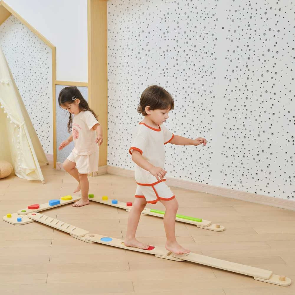 Viga Toys Medinis sensorinis balansavimo takelis VIGA