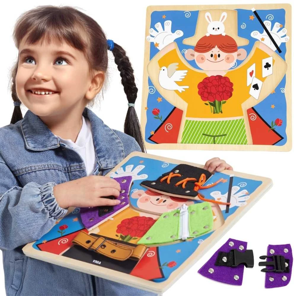 Viga 44672 Magic Dress-Up įgūdžių lenta