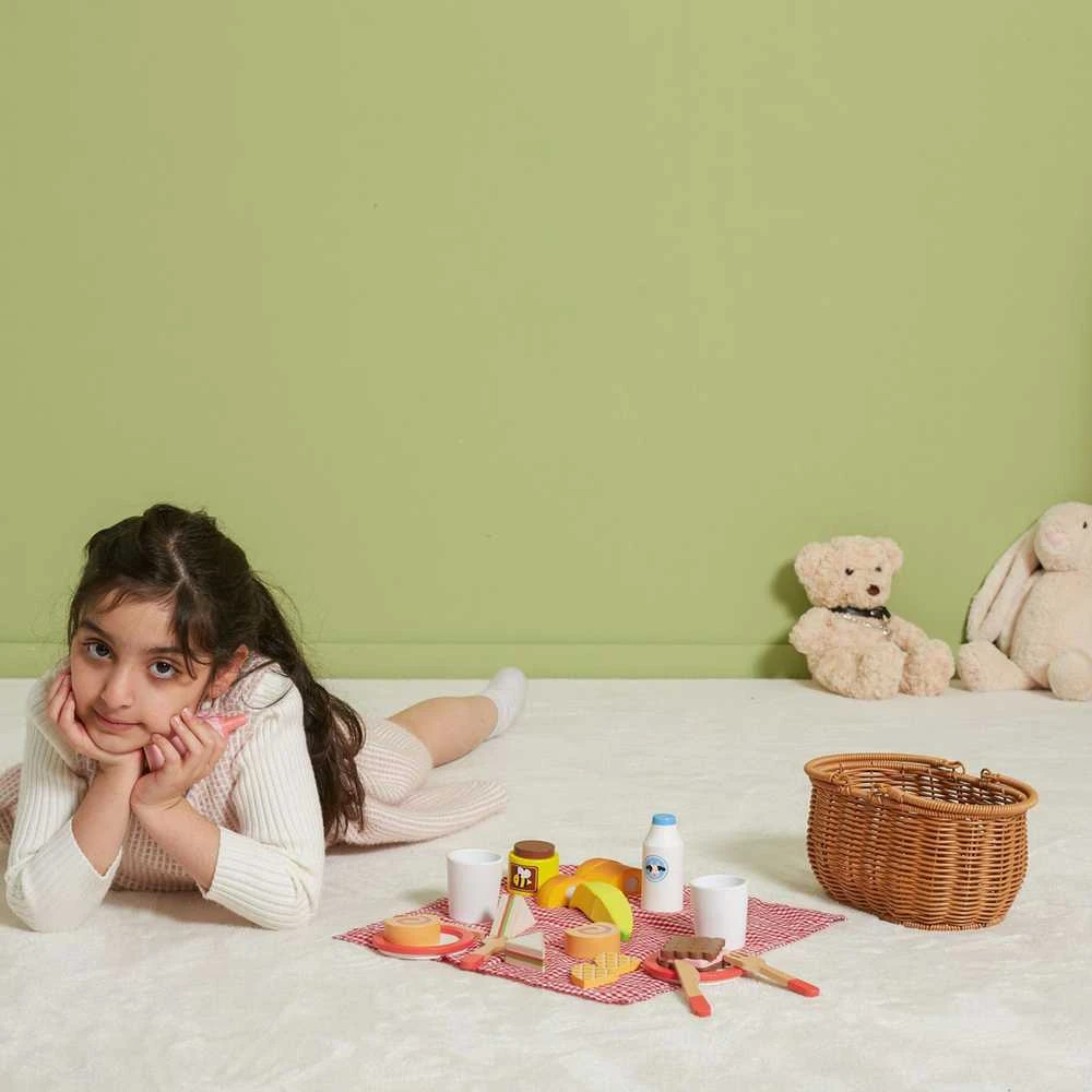 Viga Toys VIGA Vaikiška Piknikų Rinkinys 30 vnt.