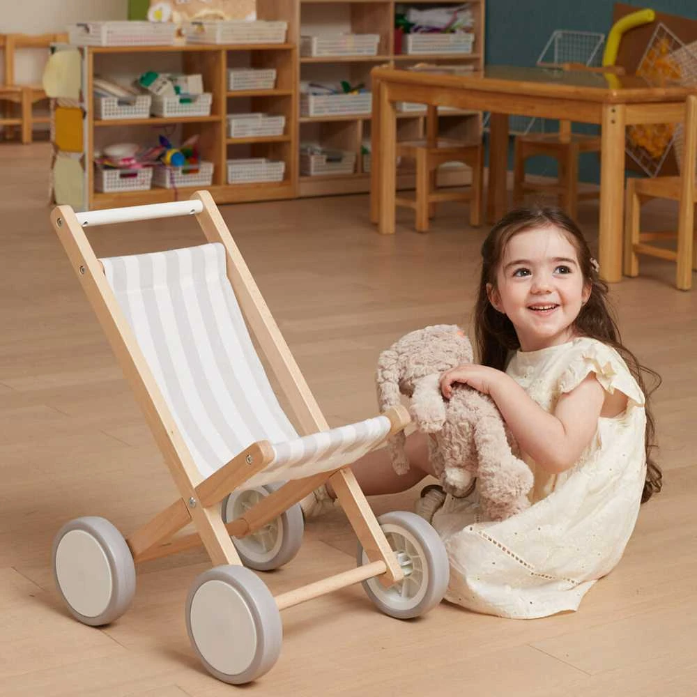 Viga Toys VIGA Lėlių Vežimėlis Šūpuoklė